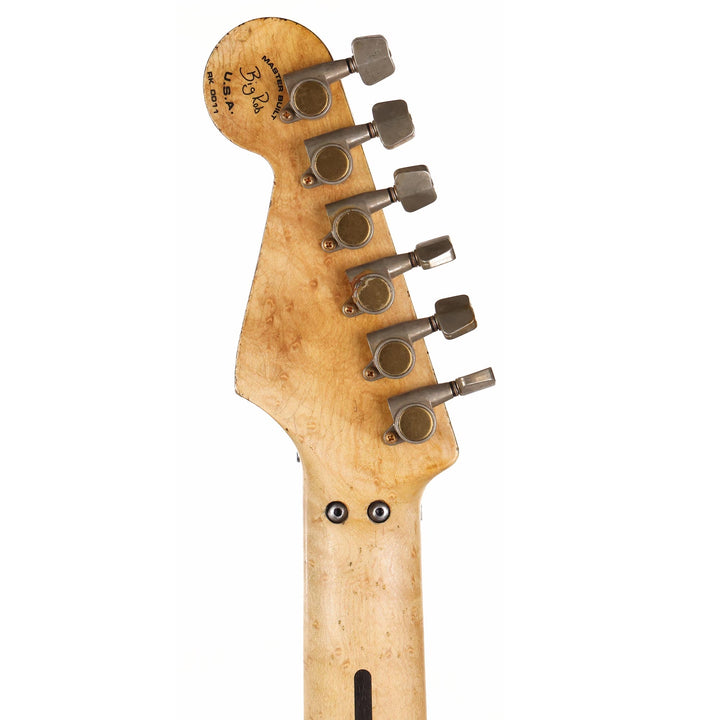 Charvel Custom Shop Graphic Nitro Relic San Dimas Masterbuilt White Bengal