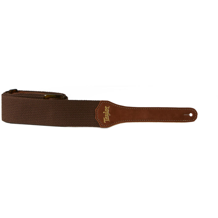 Taylor GS Mini Strap Chocolate Brown Cotton 2 Inch