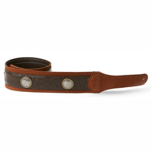 Taylor Grand Pacific Strap Brown Leather with Nickel Conchos