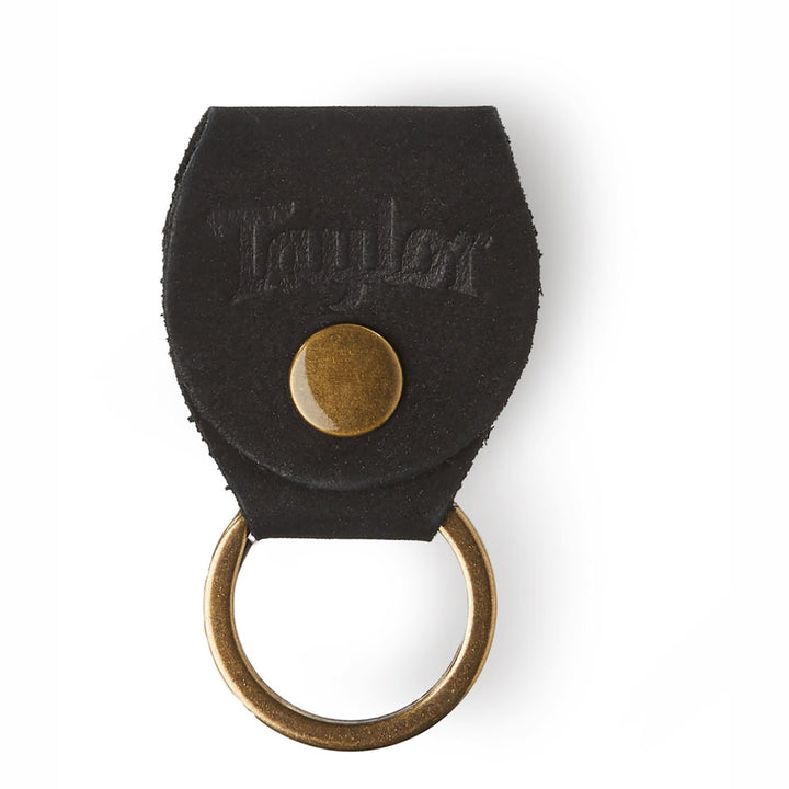 Taylor Key Ring with Pick Holder Black Nubuck