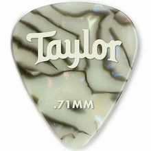 Taylor Celluloid 351 Guitar Picks Abalone .71mm 12-Pack