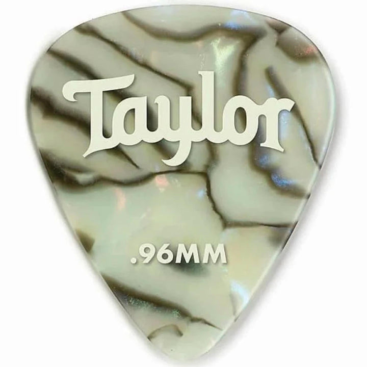 Taylor Celluloid 351 Guitar Picks Abalone .96mm 12-Pack
