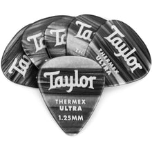 Taylor Premium 346 Thermex Picks Black Onyx 1.25mm 6-Pack