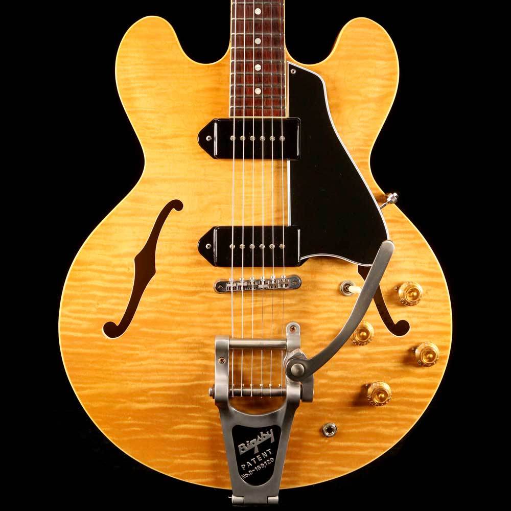 Gibson Memphis 1961 ES-330 Reissue Figured Dark Natural — 1