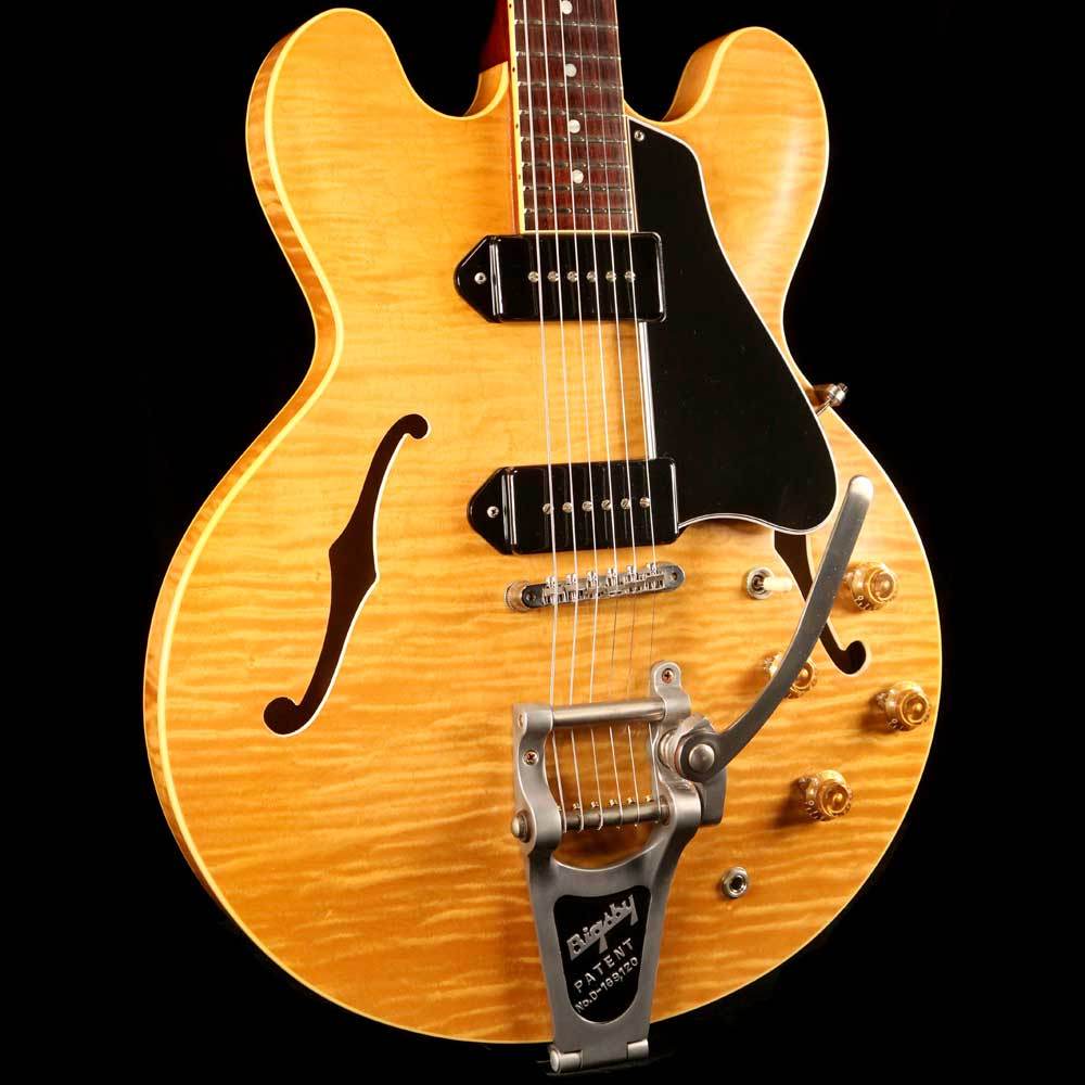 Gibson Memphis 1961 ES-330 Reissue Figured Dark Natural — 5