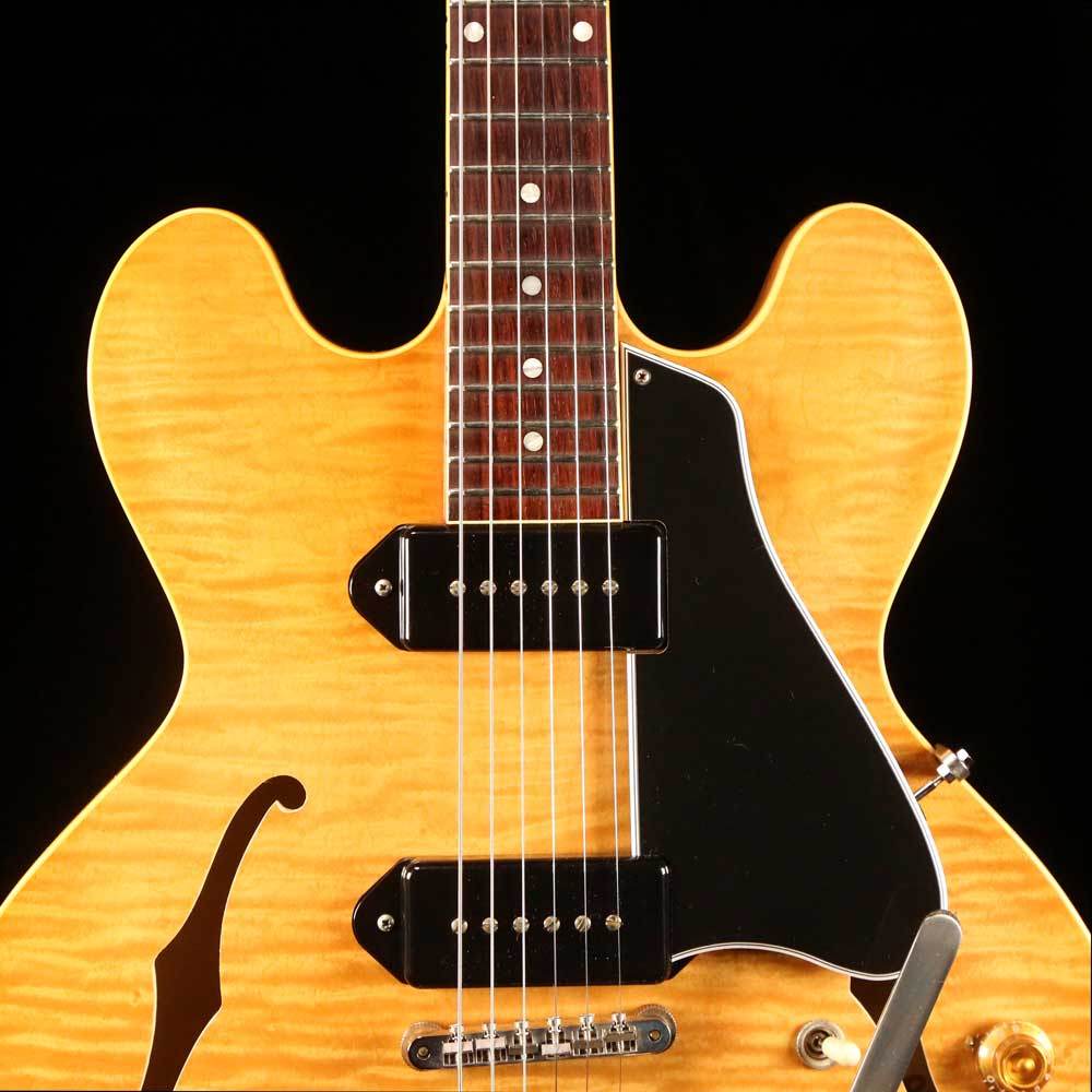 Gibson Memphis 1961 ES-330 Reissue Figured Dark Natural — 7
