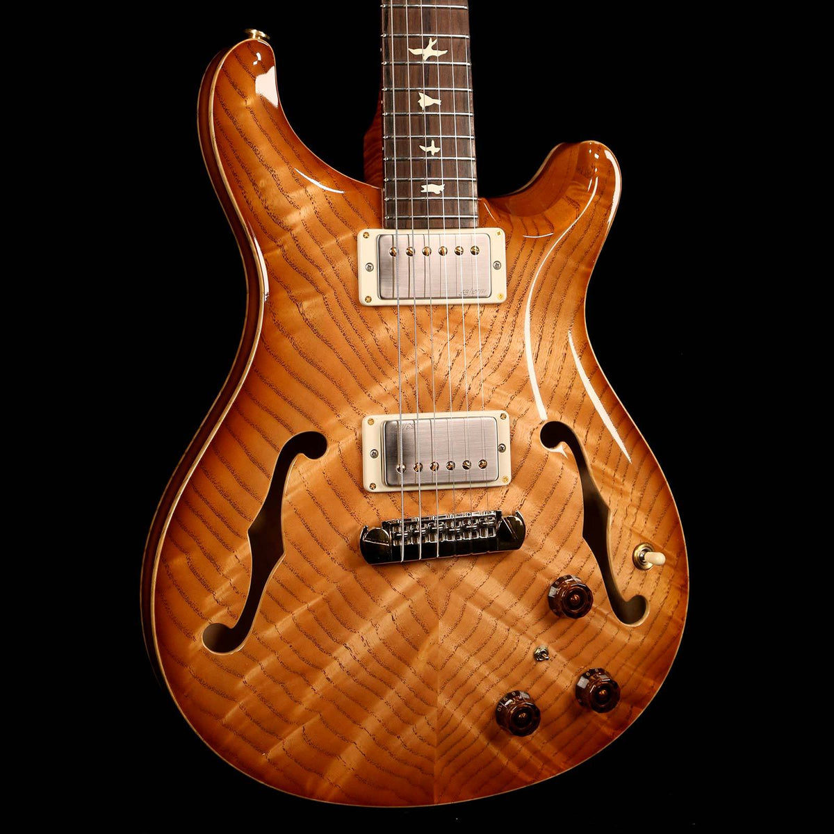 PRS Private Stock Hollowbody II Piezo Natural Smoked Burst 2013 — 6