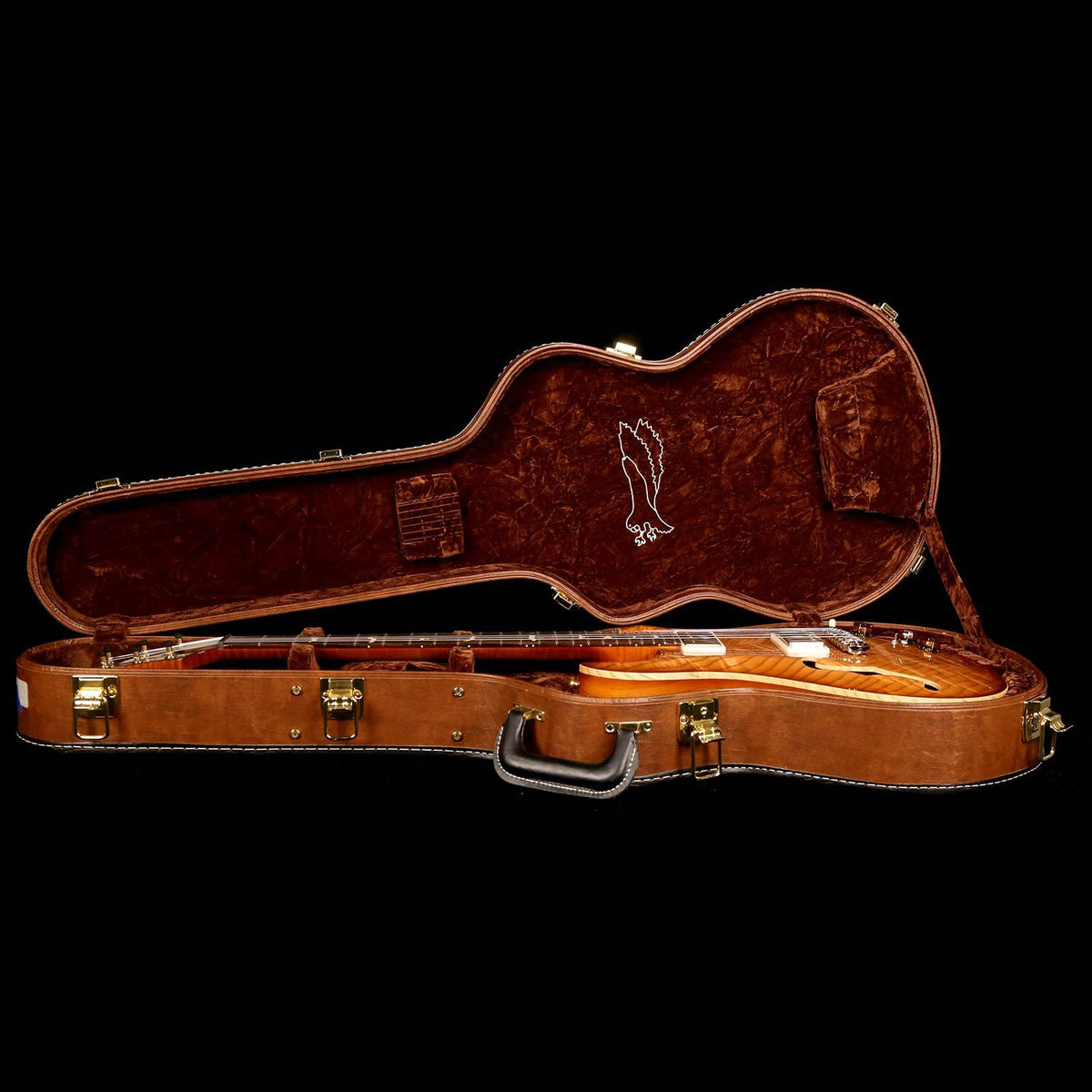 PRS Private Stock Hollowbody II Piezo Natural Smoked Burst 2013 — 8
