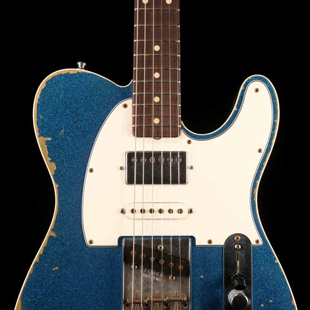 Fender Custom Shop Limited Edition '60s Heavy Relic Nashville Telecaster Custom HSS Blue Sparkle 2016 — 7