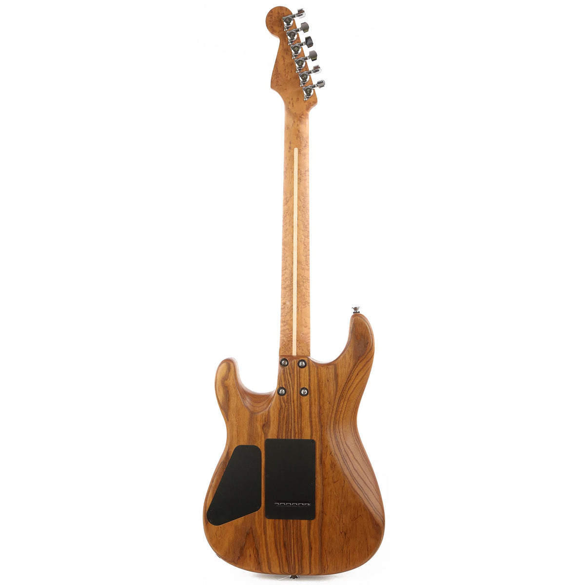 Charvel Custom Shop San Dimas HSH Redwood Top Roasted Ash Body Natural Oil — 3