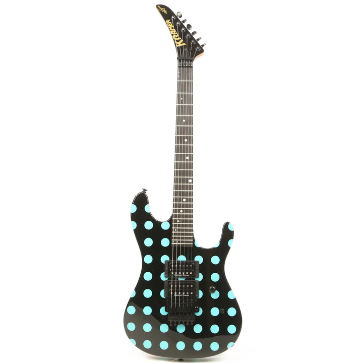 Kramer Nightswan Black with Blue Polka Dots Use