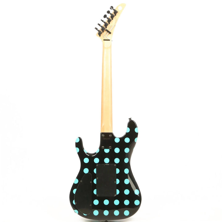 Kramer Nightswan Black with Blue Polka Dots Used