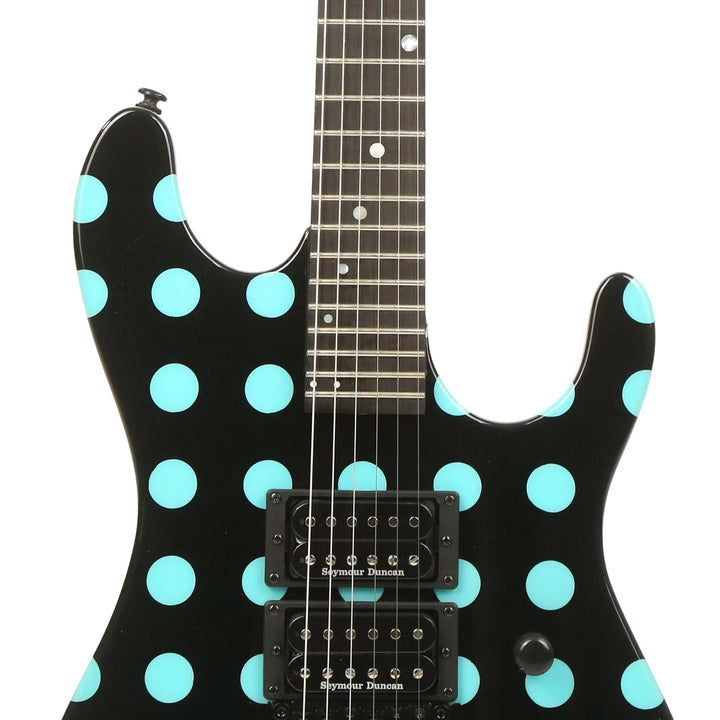 Kramer Nightswan Black with Blue Polka Dots Use