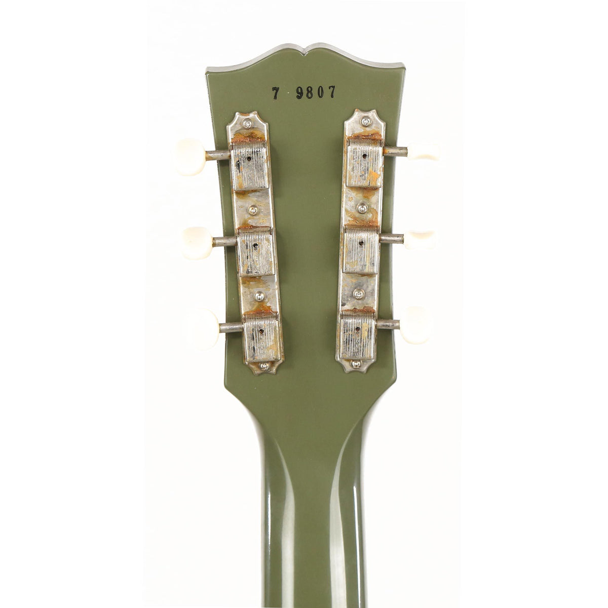 Gibson Custom Shop 1957 Les Paul Special Reissue Olive Drab with Humbuckers Made 2 Measure — 5