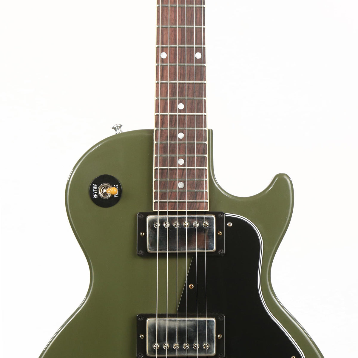 Gibson Custom Shop 1957 Les Paul Special Reissue Olive Drab with Humbuckers Made 2 Measure — 7