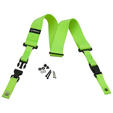 DiMarzio Cliplock Guitar Strap (Neon Green)