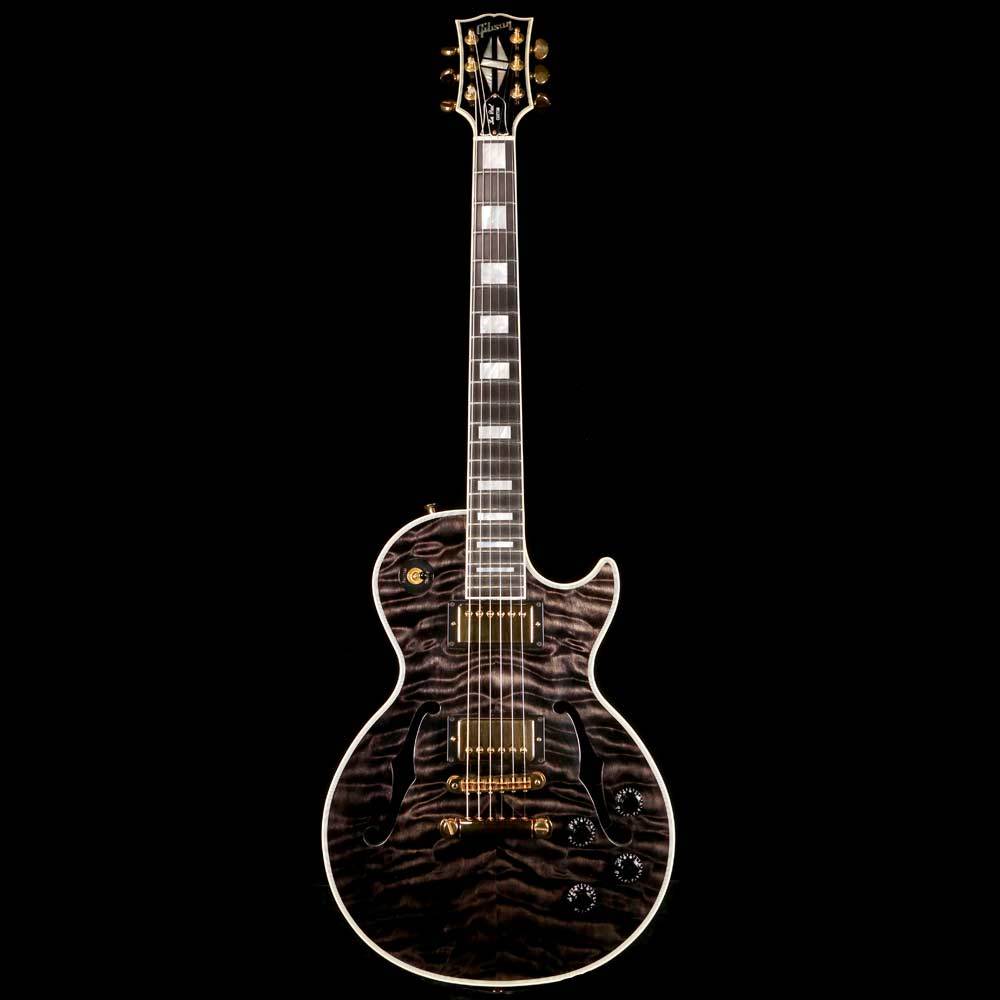 Gibson Custom Shop Les Paul Custom Florentine Transparent Ebony 1996 — 2