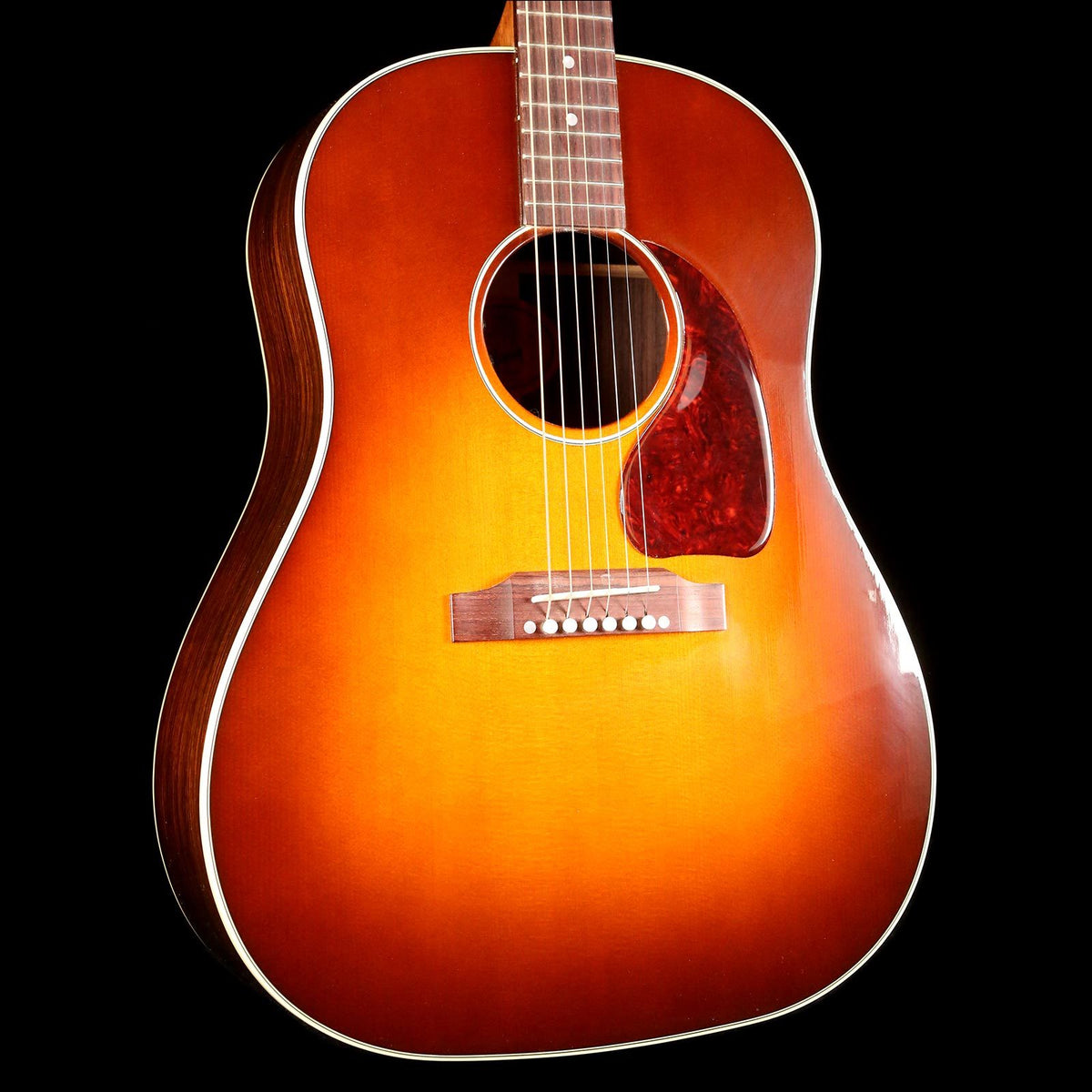 Gibson J-45 Limited Edition Honduran Rosewood Amber Burst 2017 — 6