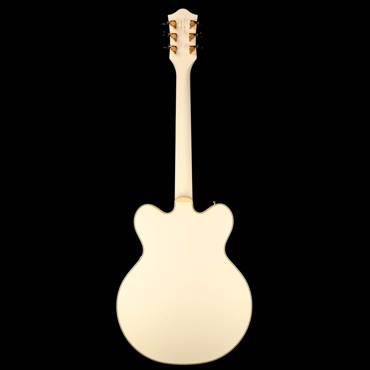 Gretsch G6609TG Players Edition Broadkaster Center-Block Vintage White — 3