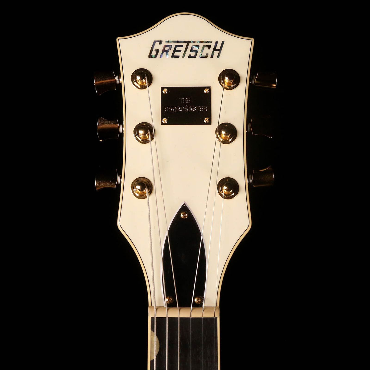 Gretsch G6609TG Players Edition Broadkaster Center-Block Vintage White — 4