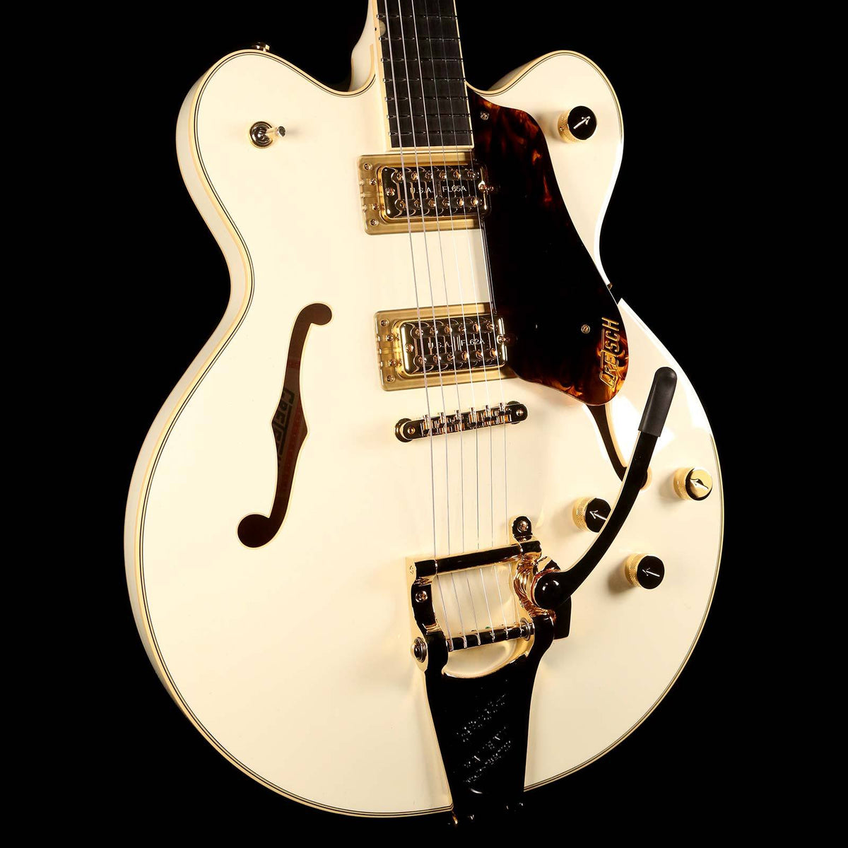 Gretsch G6609TG Players Edition Broadkaster Center-Block Vintage White — 6