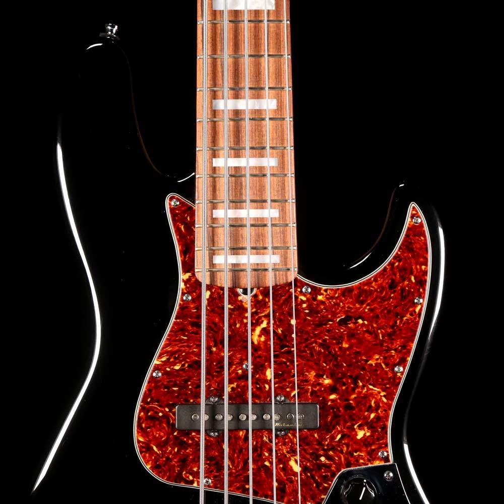 Fender Custom Shop Custom Classic Jazz Bass V Black 2006 — 7
