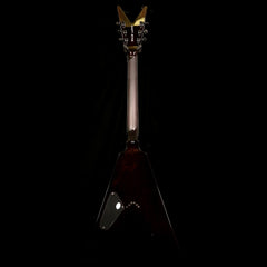 Dean V Select Series Quilt Top Trans Black | The Music Zoo