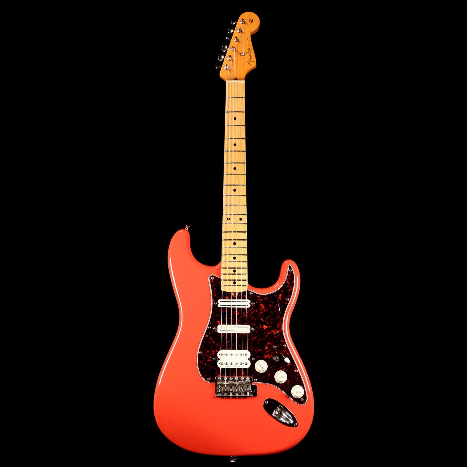 Fender Standard Stratocaster Fiesta Red | The Music Zoo