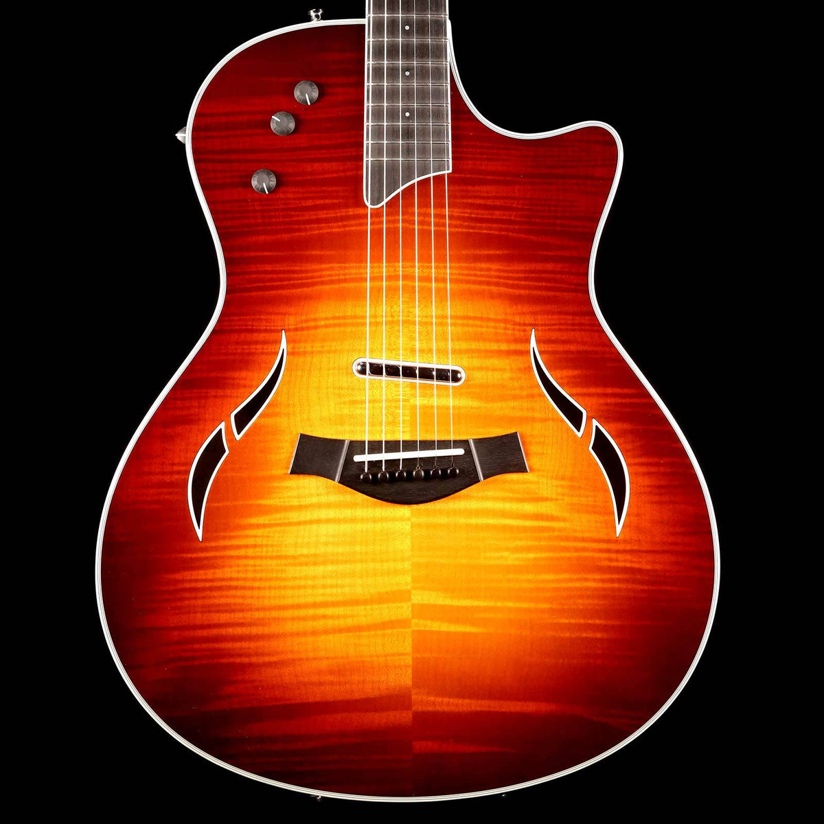 Taylor T5-S1 Acoustic Hybrid Sunburst — 1