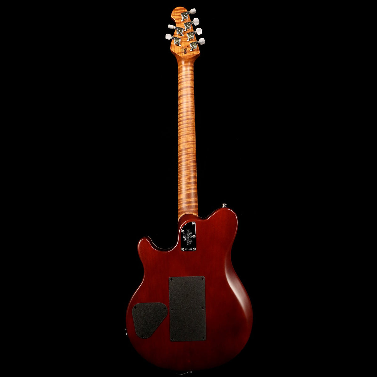 Ernie Ball Music Man BFR Axis Predator Green Quilt — 3