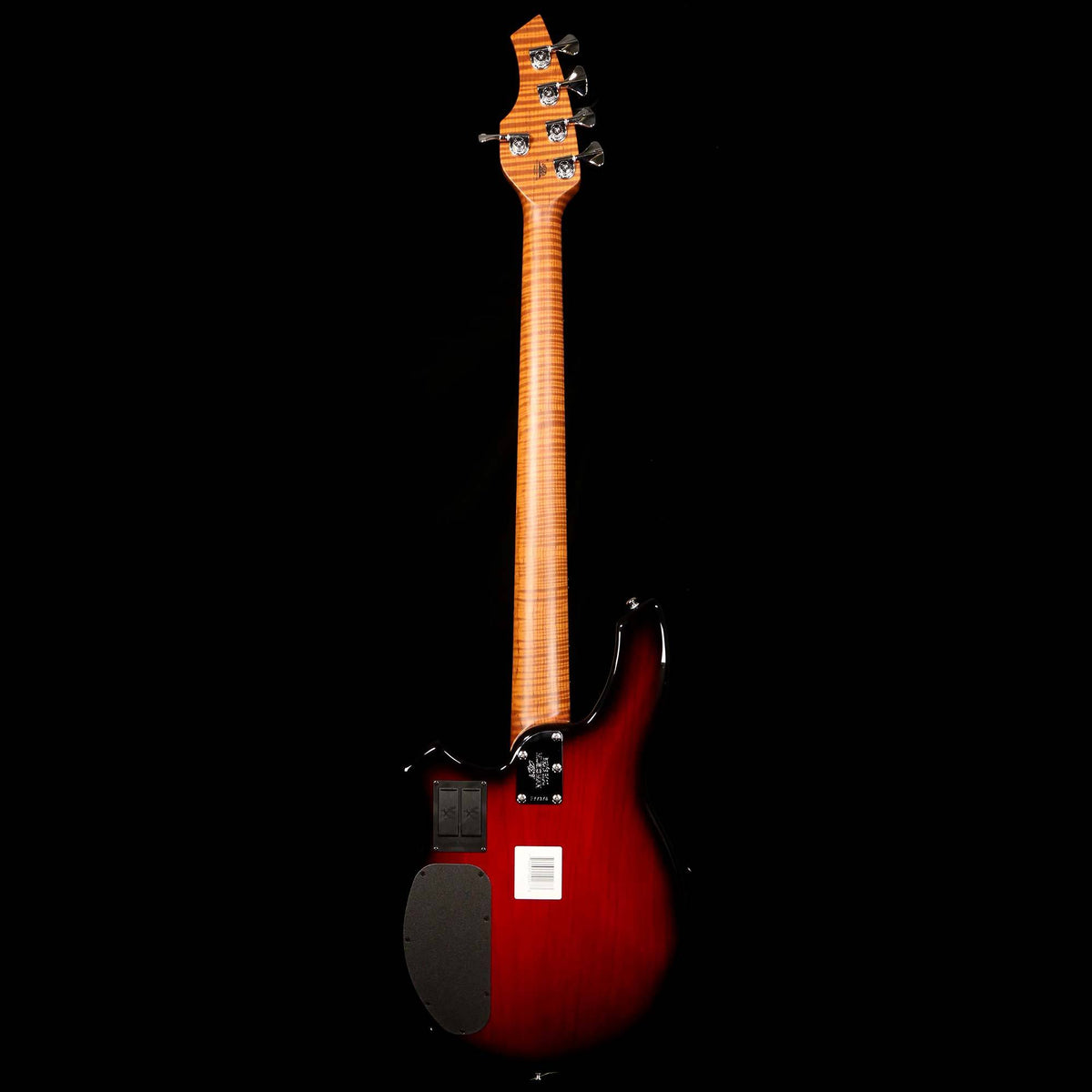 Ernie Ball Music Man BFR Bongo Bass 5-String Wild Cherry Burst — 3