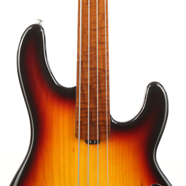 Ernie Ball Music Man StingRay 4 Special H Fretless Sierra Burst Sunburst