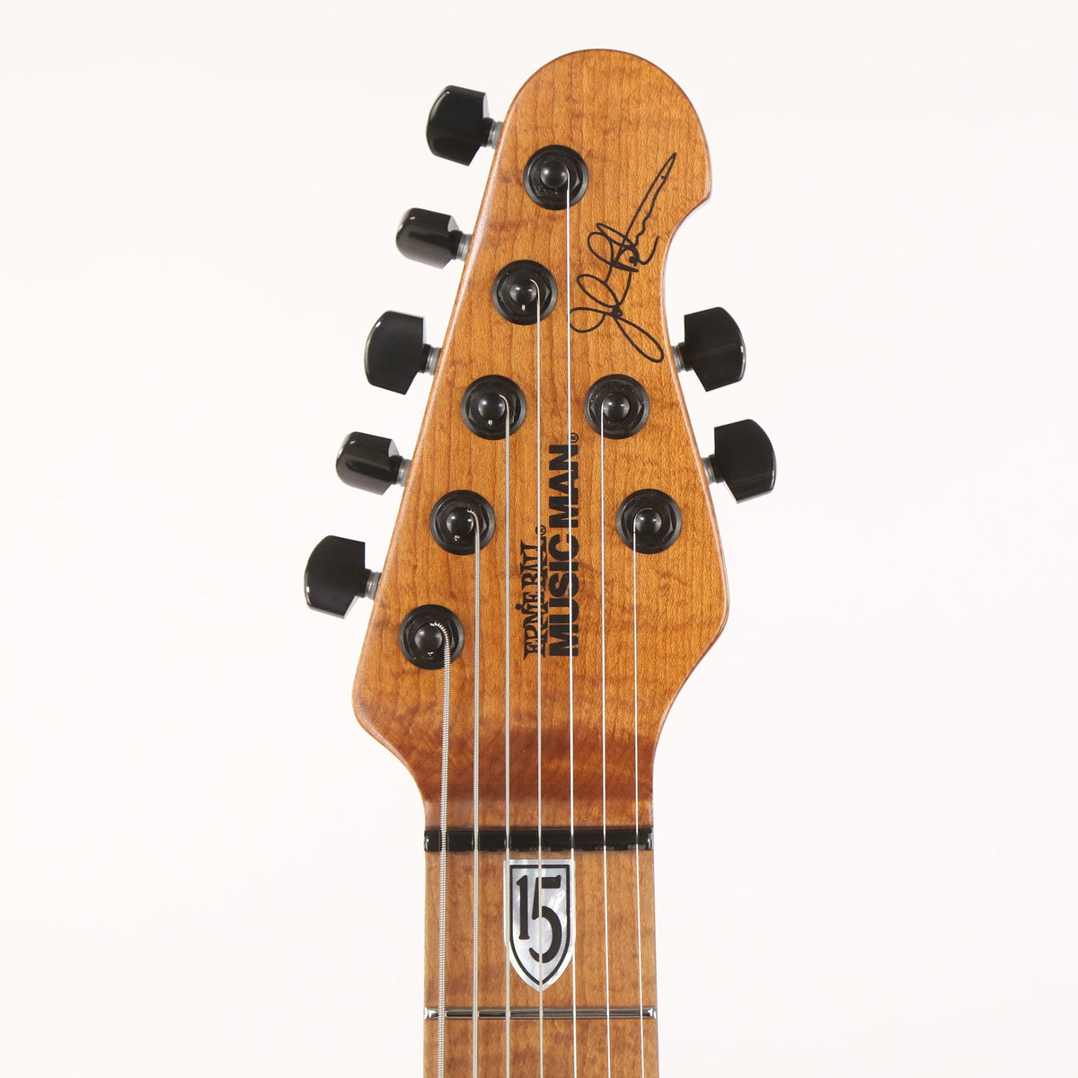 Ernie Ball Music Man JP15 7 Blood Orange Burst — 4