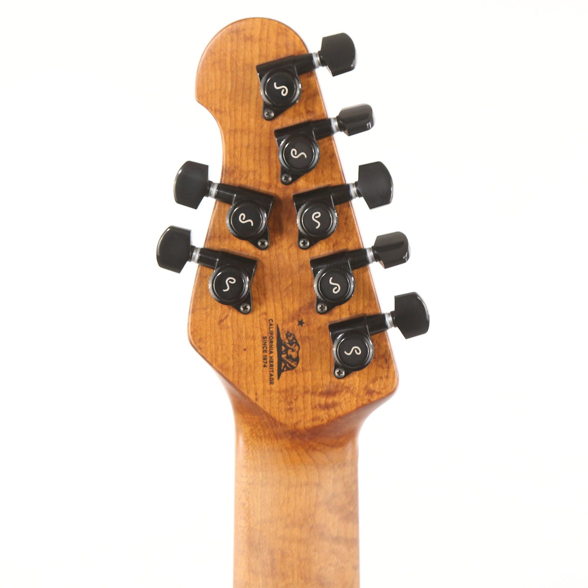 Ernie Ball Music Man JP15 7 Blood Orange Burst — 5