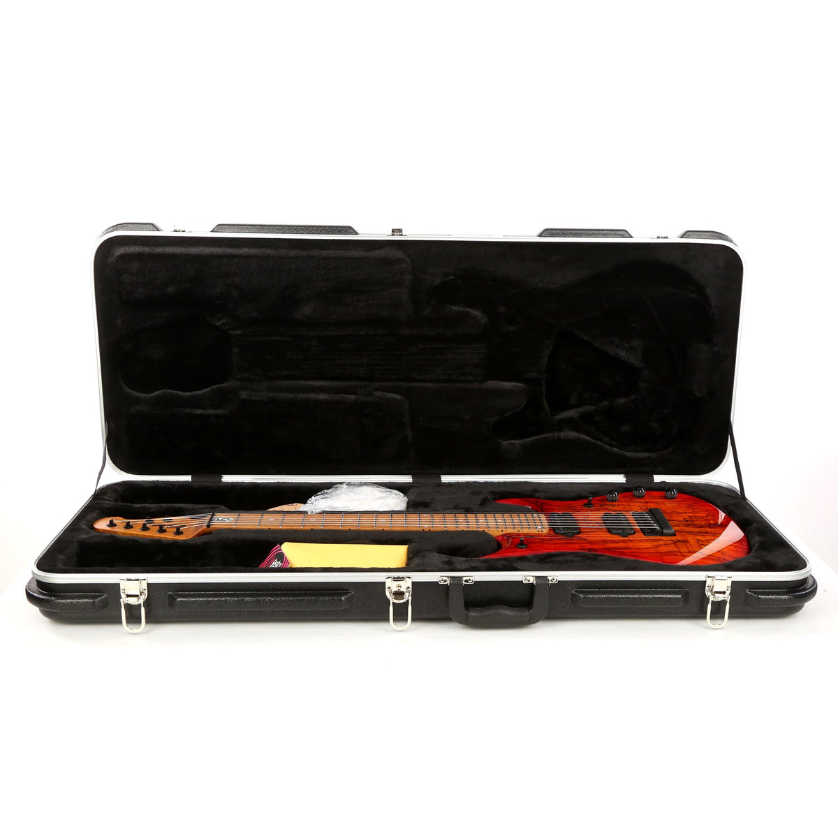 Ernie Ball Music Man JP15 7 Blood Orange Burst — 8