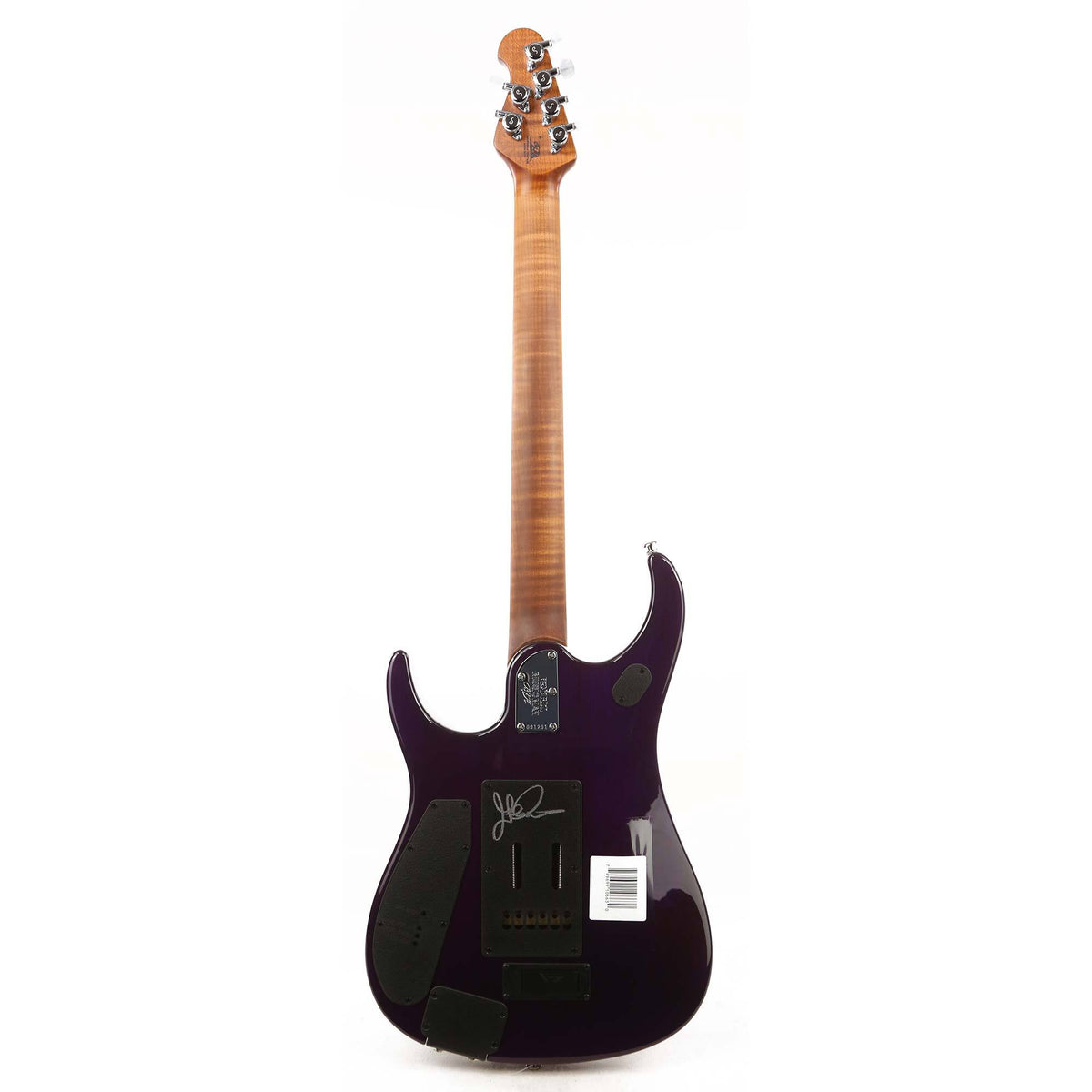Ernie Ball Music Man John Petrucci JP15 Purple Sunset Spalted — 3