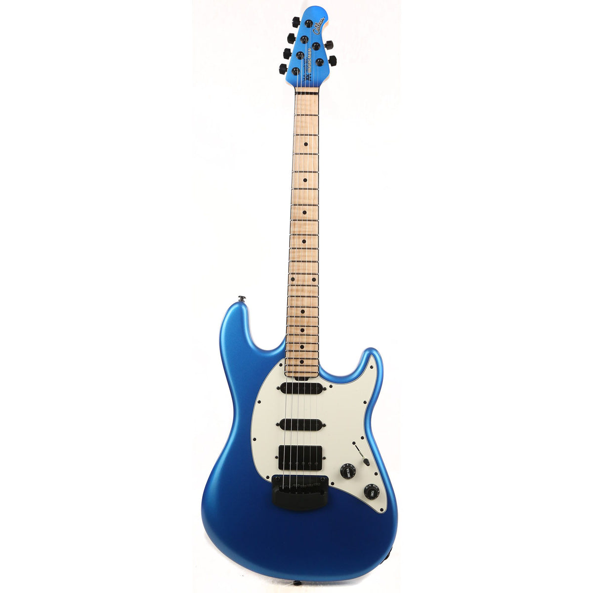 Ernie Ball Music Man BFR Cutlass HSS Blue Magic — 2