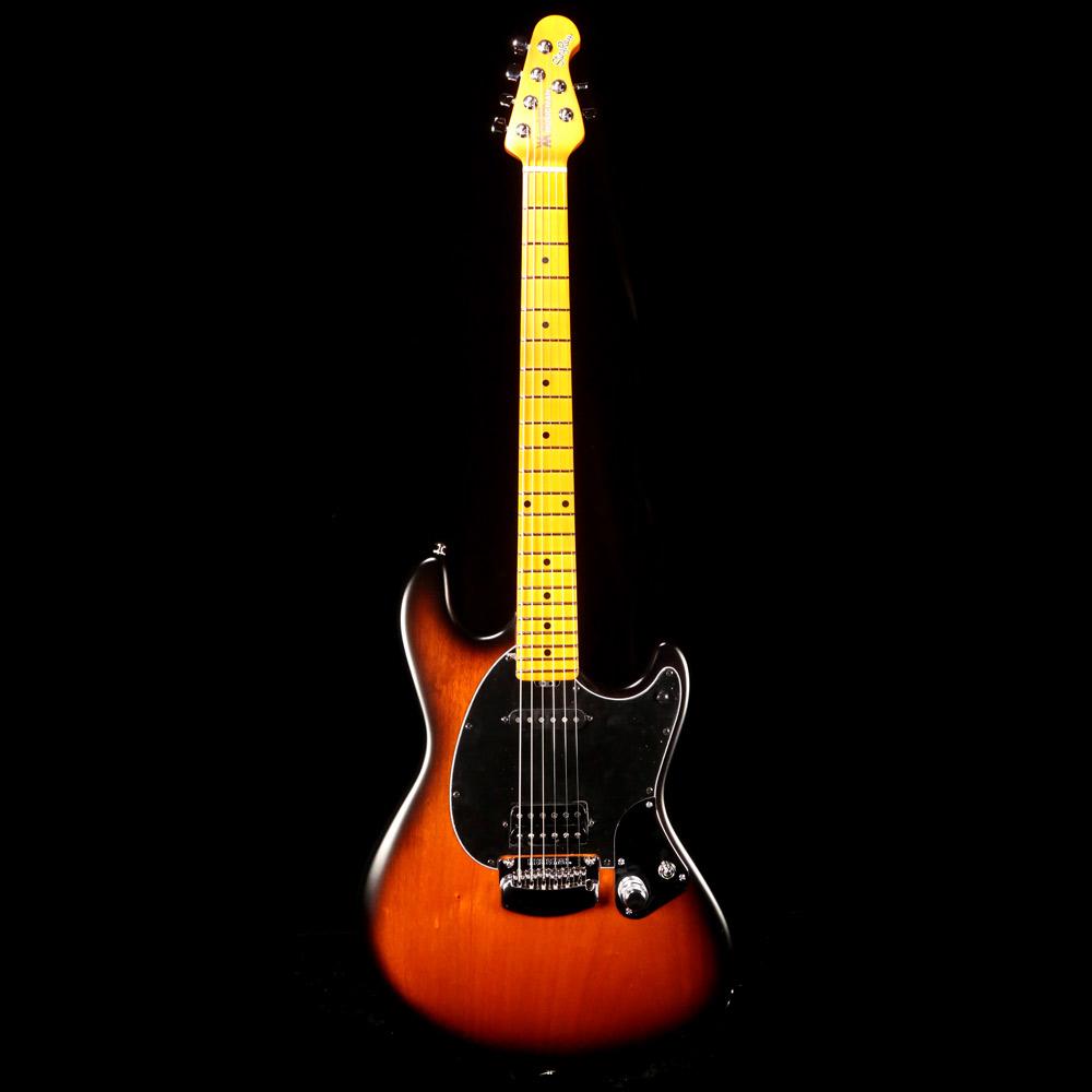Ernie Ball Music Man StingRay Guitar Dustin Kensrue Signature Dark Satin Tobacco Burst — 2
