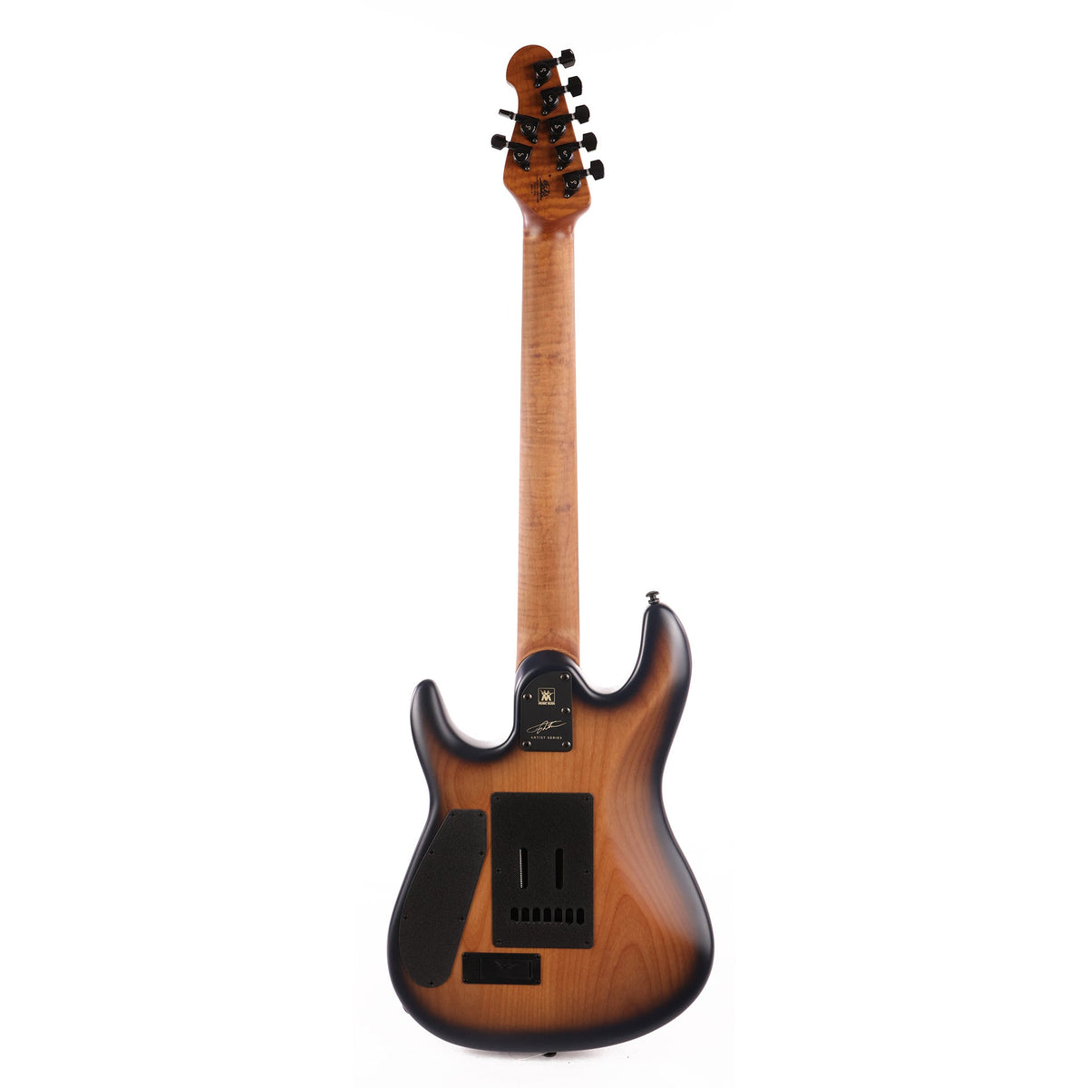 Ernie Ball Music Man Jason Richardson Signature Cutlass HH 7-String Natural Buckeye Burl Used — 3