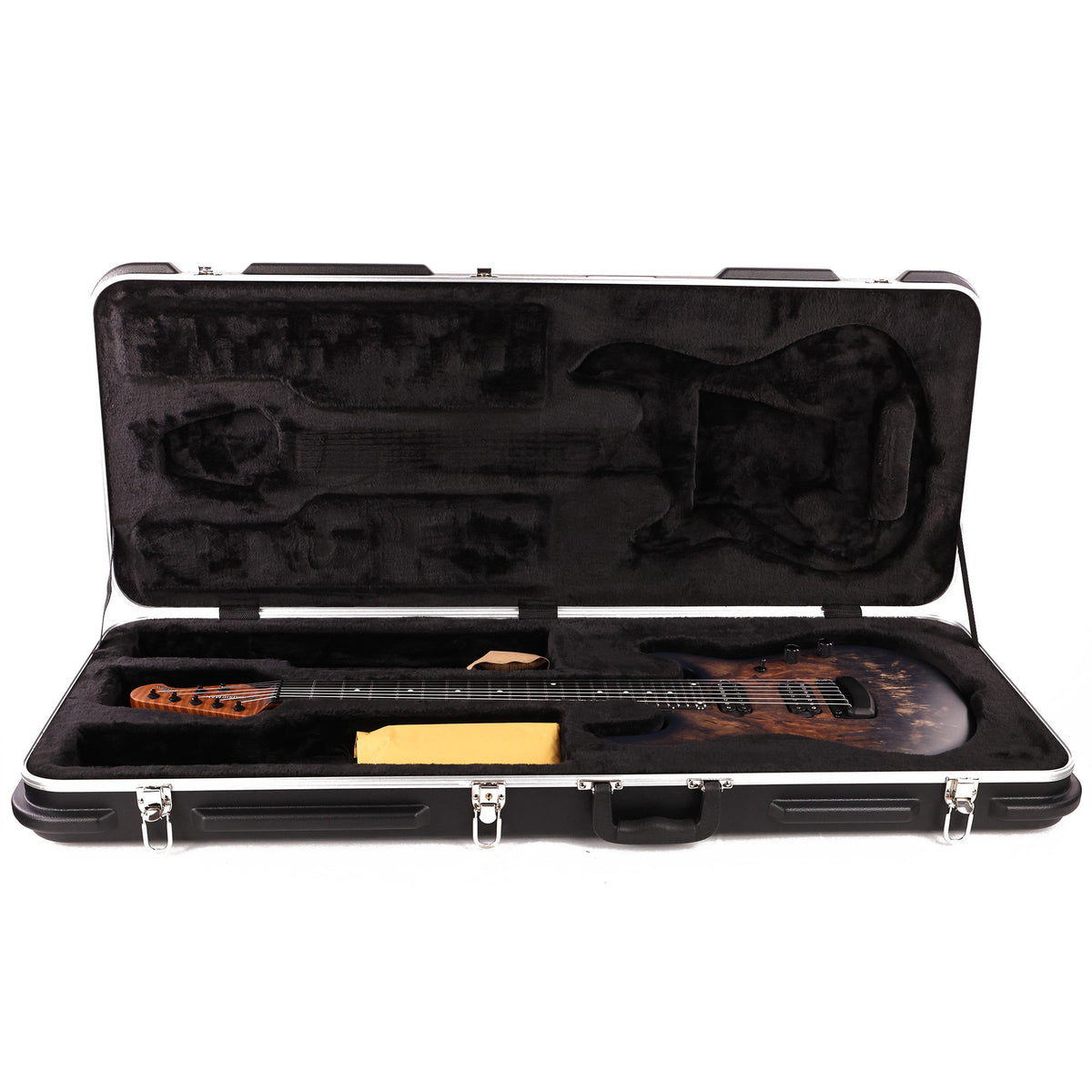 Ernie Ball Music Man Jason Richardson Signature Cutlass HH 7-String Natural Buckeye Burl Used — 8