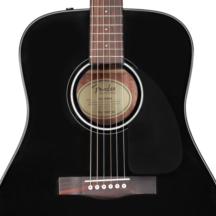 Fender CD-60 v3 Dreadnought Acoustic Black