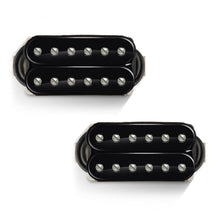 Bare Knuckle Warpig Humbucker Set Black Bobbins 53mm Short Leg