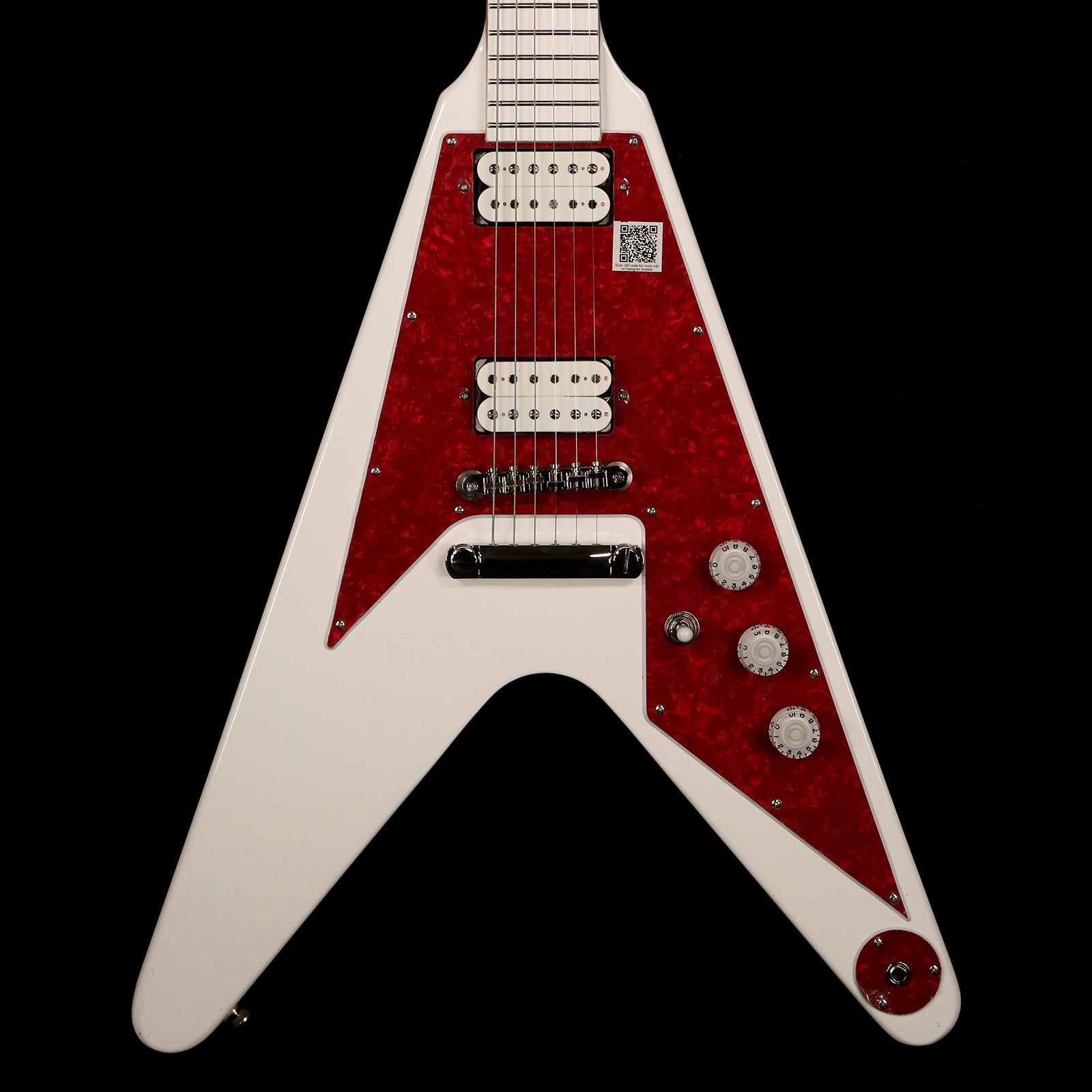 Epiphone Dave Rude Flying V Outfit Alpine White | The Music Zoo