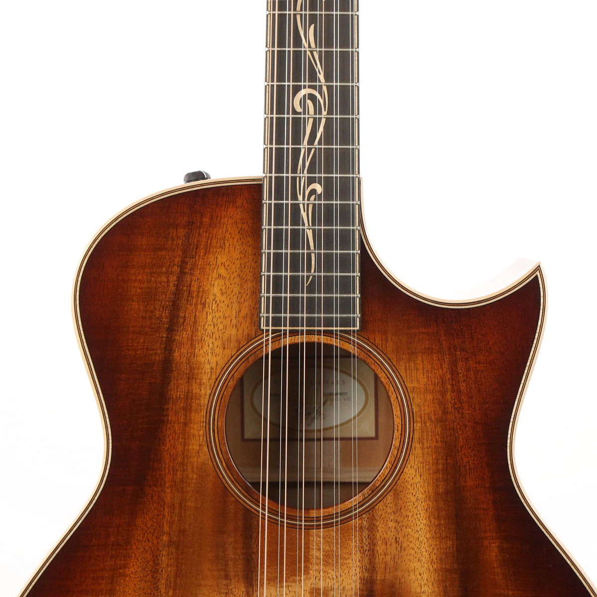 Taylor K66ce Grand Symphony 12-String Shaded Edgeburst — 7