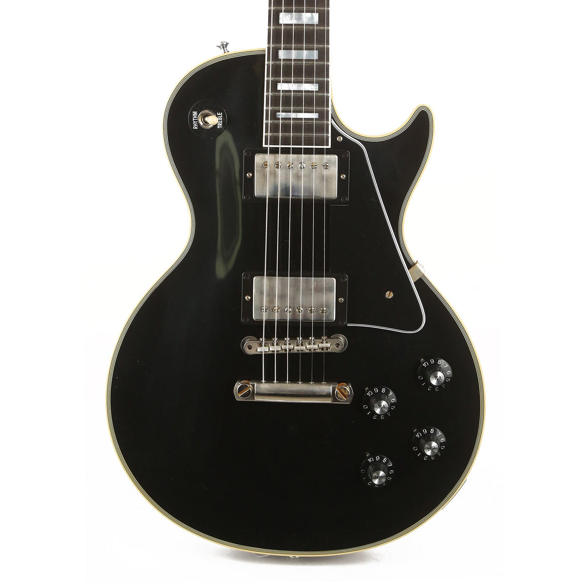 Gibson Custom Shop 1968 Les Paul Custom Reissue VOS Ebony Made 2 Measure — 1