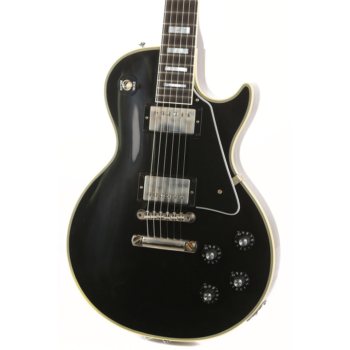 Gibson Custom Shop 1968 Les Paul Custom Reissue VOS Ebony Made 2 Measure — 7