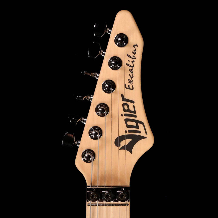 Vigier Excalibur Original HSS Rock Art Yellow/Black Swirl 2017