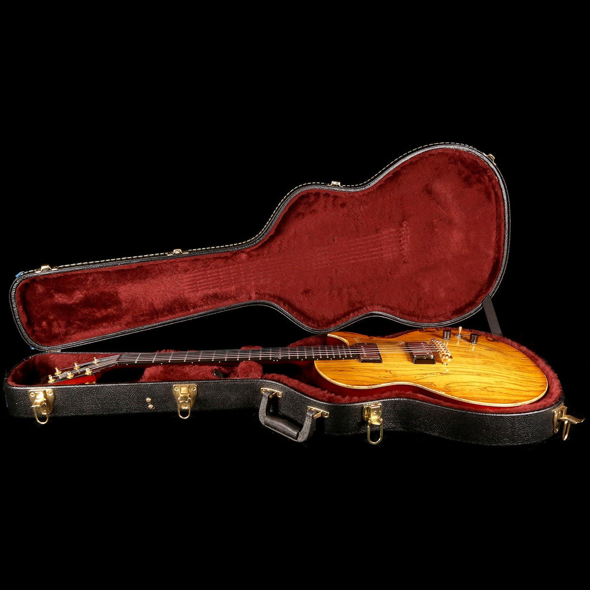 Benedetto 40th Anniversary Benny Model One-Off Spalted Maple Top — 8