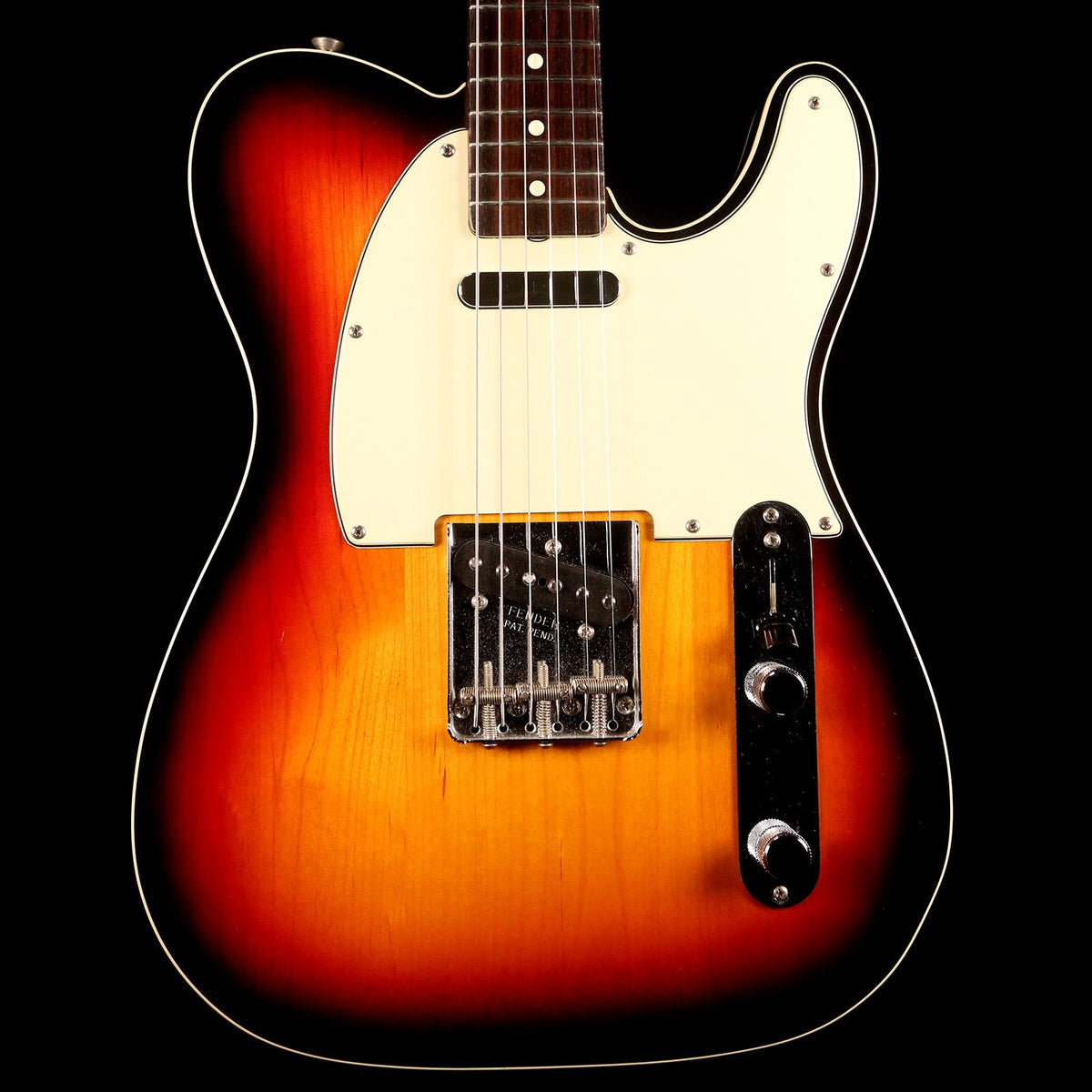 Fender American Vintage ‘62 Telecaster Custom 3-Tone Sunburst 2004 — 1