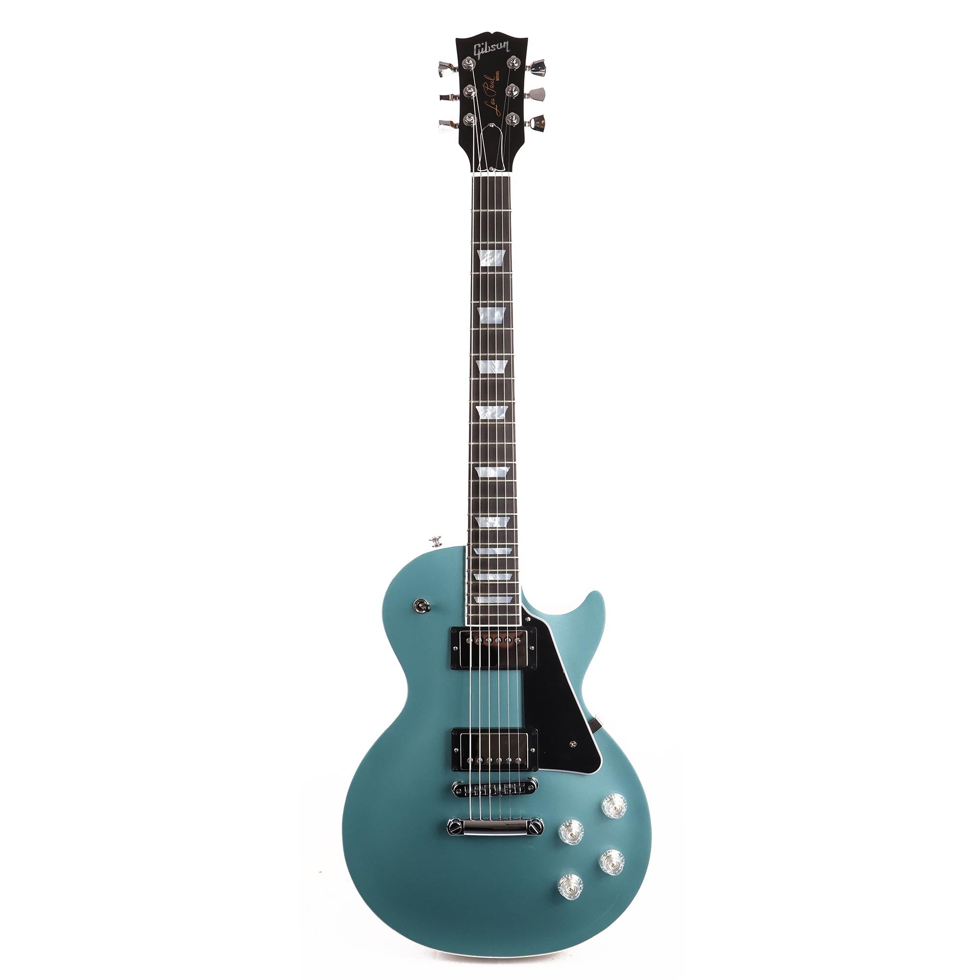 Gibson Les Paul Modern Faded Pelham Blue Top | The Music Zoo